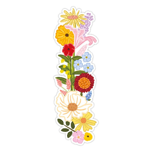 Bloomwolf Studio Wildflowers Die Cut Bookmark