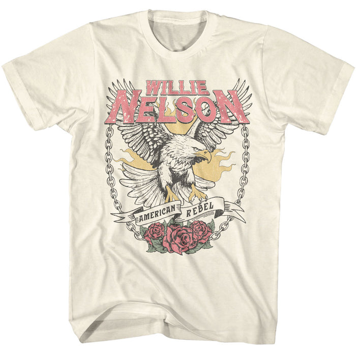 Willie Nelson - Eagle American Rebel Natural T-shirt