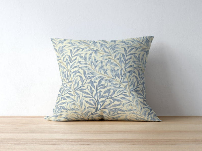 Willow Bough Outdoor Pillows William Morris Blue & Cream