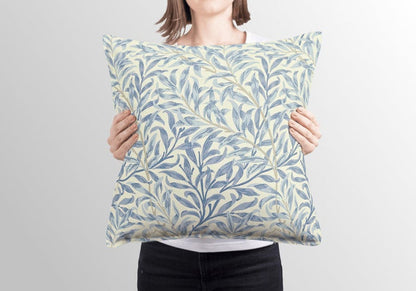 Willow Bough Outdoor Pillows William Morris Blue & Cream