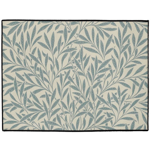 Willow Indoor/Outdoor Floor Mat William Morris Duck Egg Blue
