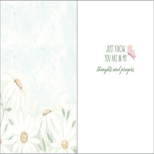 GINA B DESIGNS With Scripture Friend Greeting Card - Daisy Field