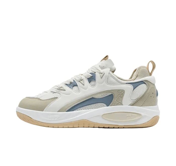 XTEP Men's Skateboarding Shoes Canvas White/Apricot03/Blue310005 - 3 XEM12 - Runner