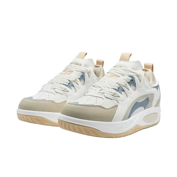 XTEP Men's Skateboarding Shoes Canvas White/Apricot03/Blue310005 - 3 XEM12 - Runner