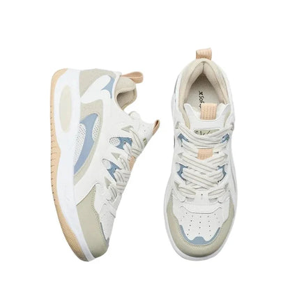 XTEP Men's Skateboarding Shoes Canvas White/Apricot03/Blue310005 - 3 XEM12 - Runner