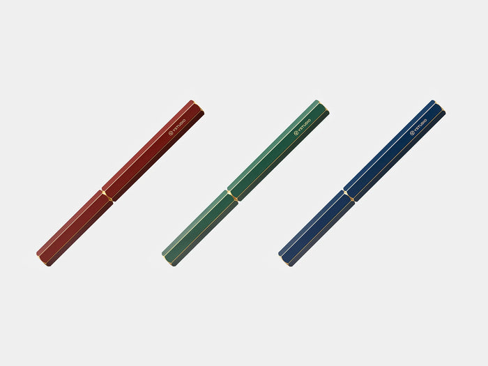 Ystudio Revolve Fountain Pen - Brass