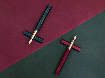 Ystudio Revolve Fountain Pen - Brass